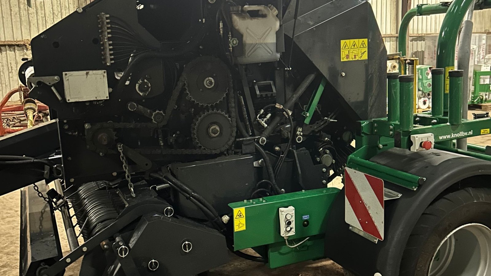 Rundballenpresse Türe ait Sonstige Knoll MidiFix, Gebrauchtmaschine içinde Hadsund (resim 8)