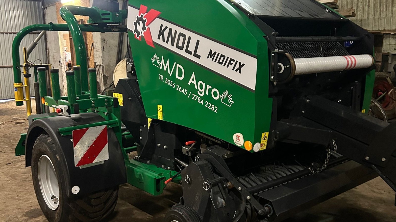 Rundballenpresse Türe ait Sonstige Knoll MidiFix, Gebrauchtmaschine içinde Hadsund (resim 1)