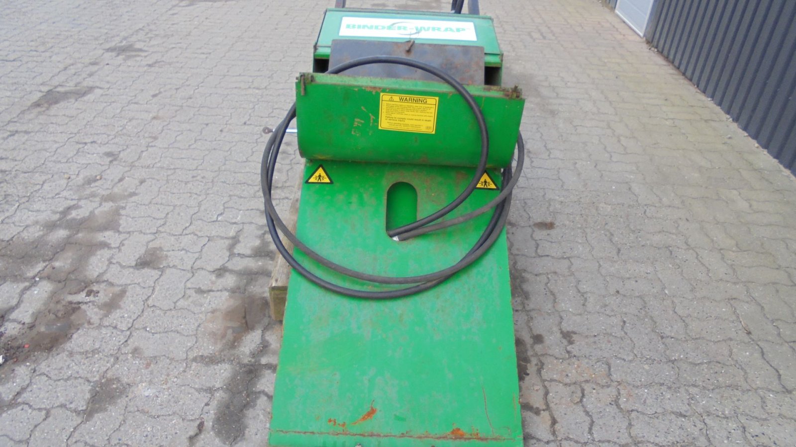 Rundballenpresse Türe ait Sonstige Wrap Binder wrap, Gebrauchtmaschine içinde Ribe (resim 6)