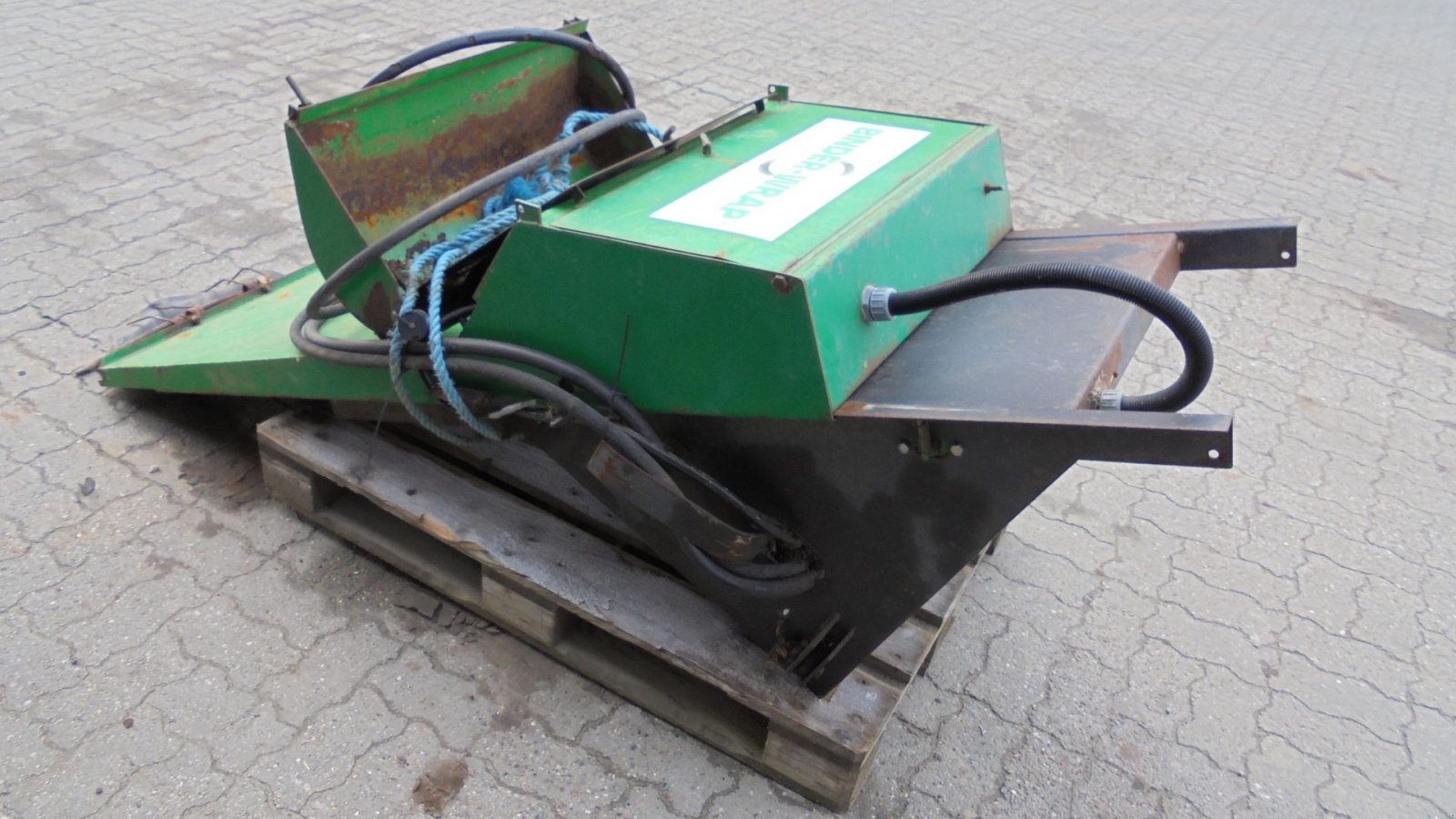 Rundballenpresse Türe ait Sonstige Wrap Binder wrap, Gebrauchtmaschine içinde Ribe (resim 5)