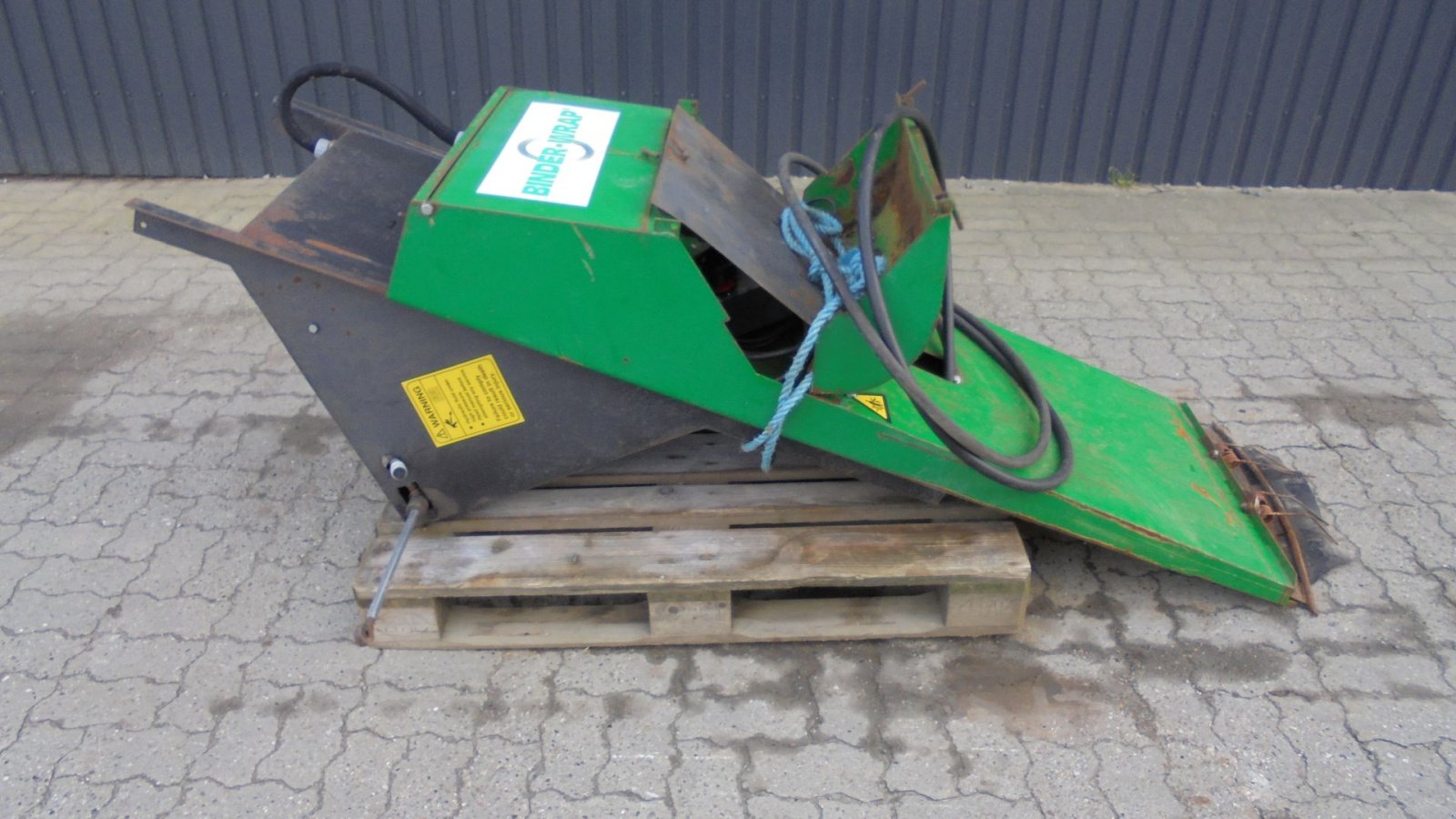 Rundballenpresse Türe ait Sonstige Wrap Binder wrap, Gebrauchtmaschine içinde Ribe (resim 2)