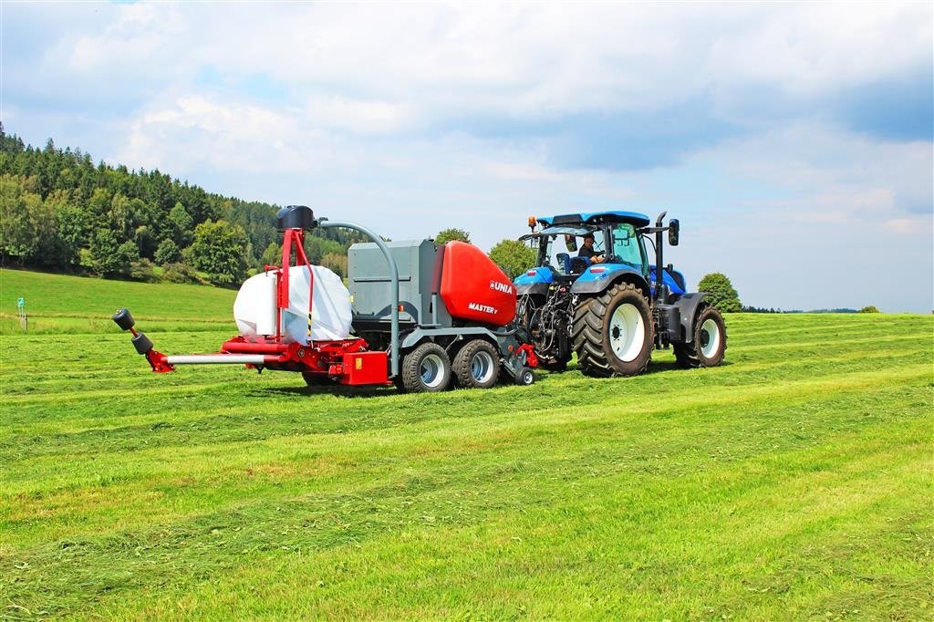 Rundballenpresse Türe ait Unia MASTER V med wrapper, Gebrauchtmaschine içinde Hadsund (resim 3)