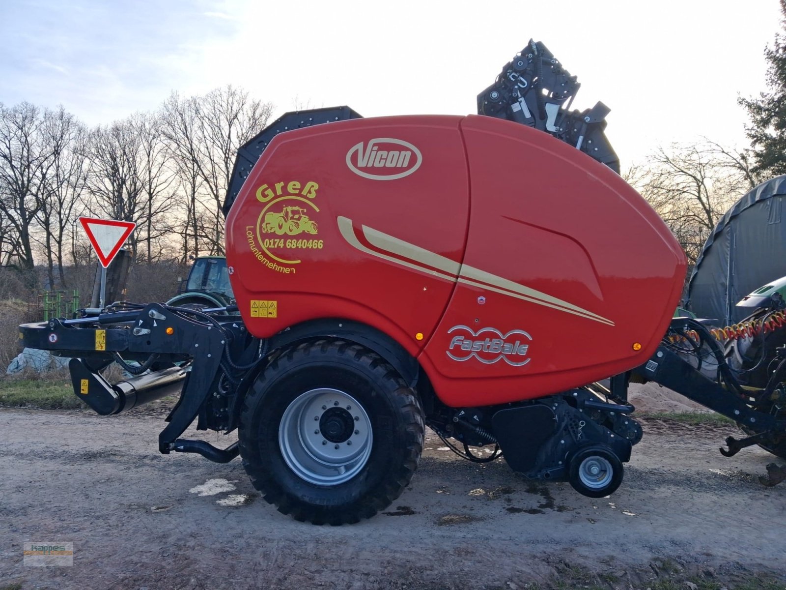 Rundballenpresse a típus Vicon Fastbale, Gebrauchtmaschine ekkor: Niederstetten (Kép 4)