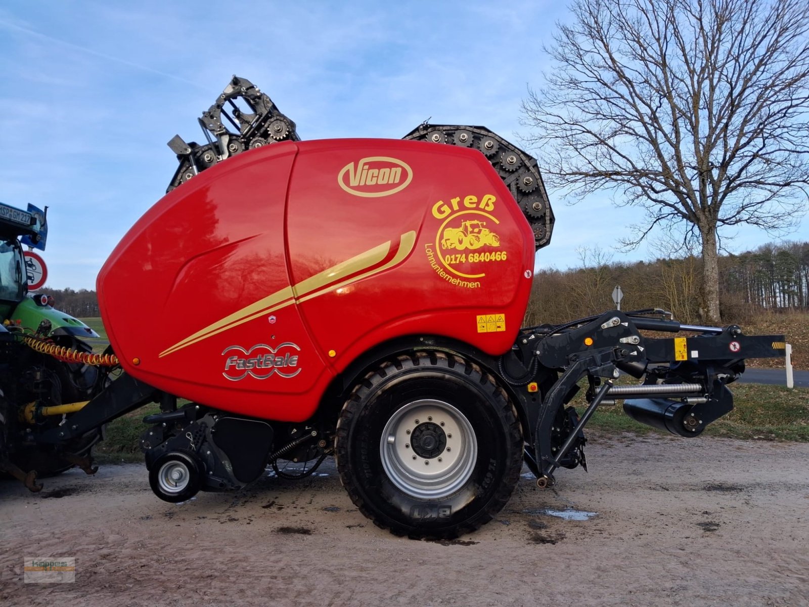 Rundballenpresse a típus Vicon Fastbale, Gebrauchtmaschine ekkor: Niederstetten (Kép 8)