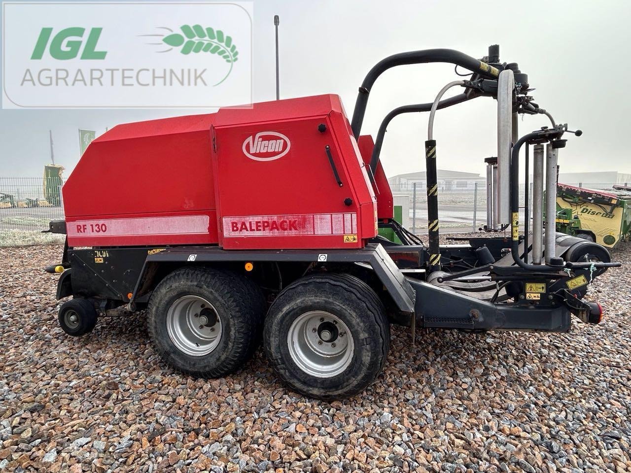 Rundballenpresse del tipo Vicon RF130, Gebrauchtmaschine In Nabburg (Immagine 4)