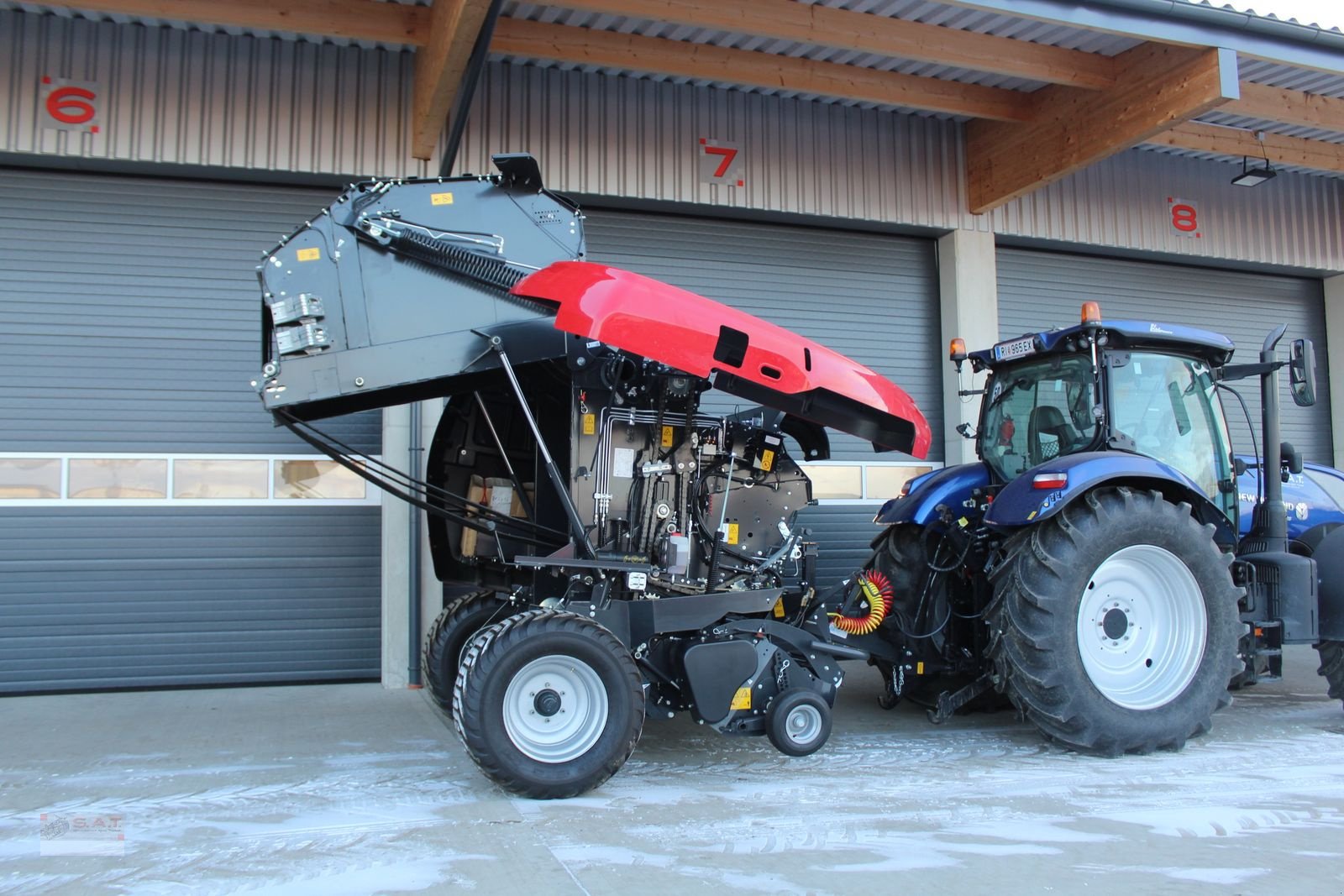 Rundballenpresse des Typs Vicon Rundballenpresse RV 5216-SC 25 Plus, Neumaschine in Eberschwang (Bild 19)