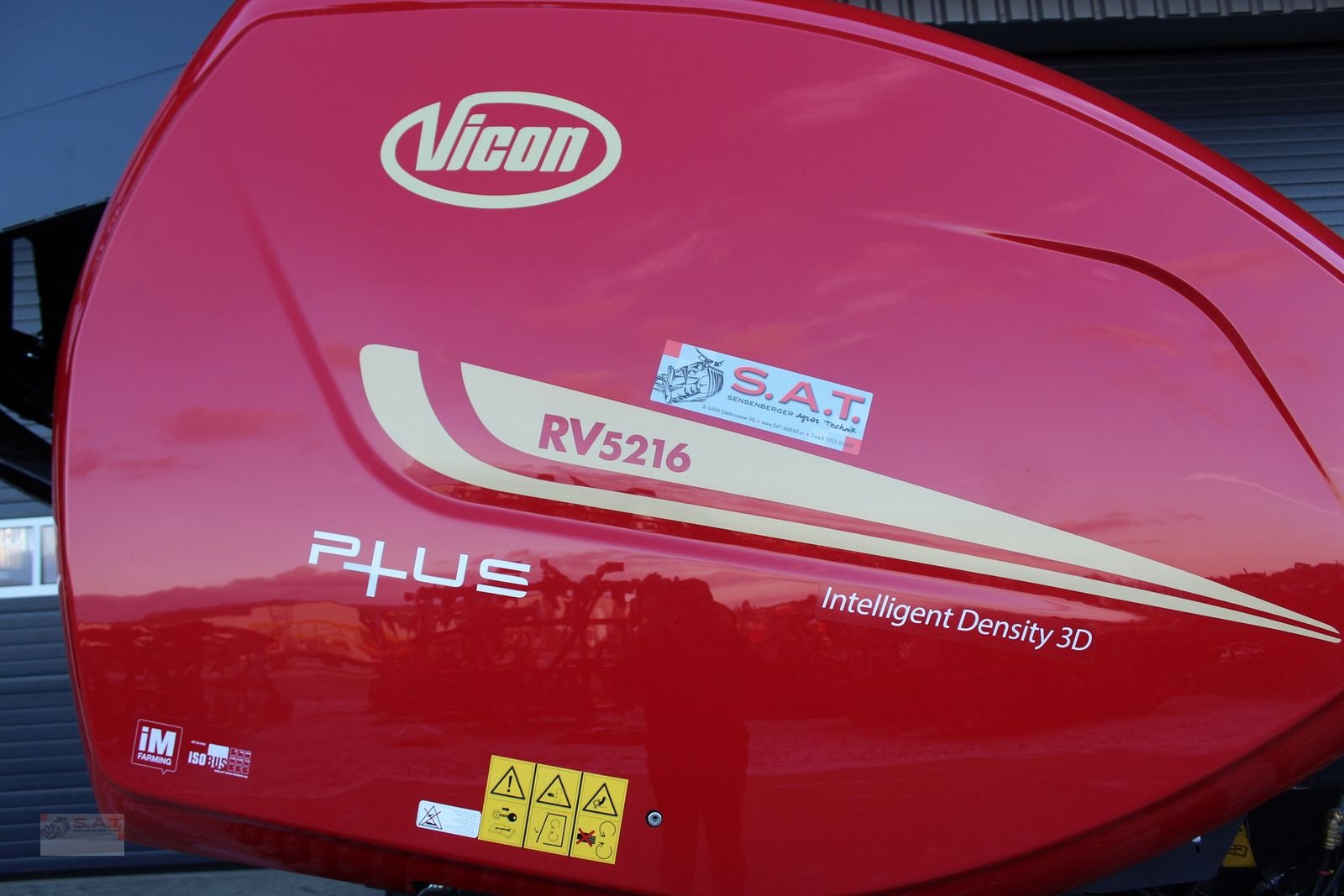 Rundballenpresse des Typs Vicon Rundballenpresse RV 5216-SC 25 Plus, Neumaschine in Eberschwang (Bild 22)