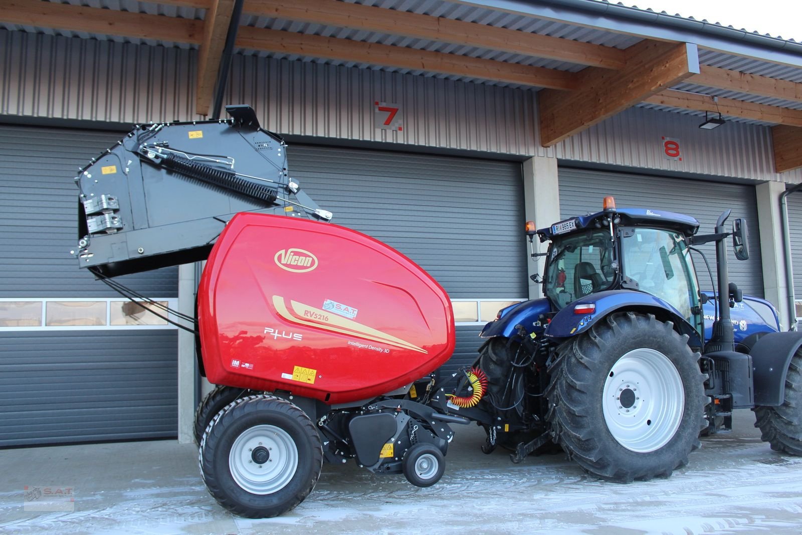 Rundballenpresse des Typs Vicon Rundballenpresse RV 5216-SC 25 Plus, Neumaschine in Eberschwang (Bild 21)