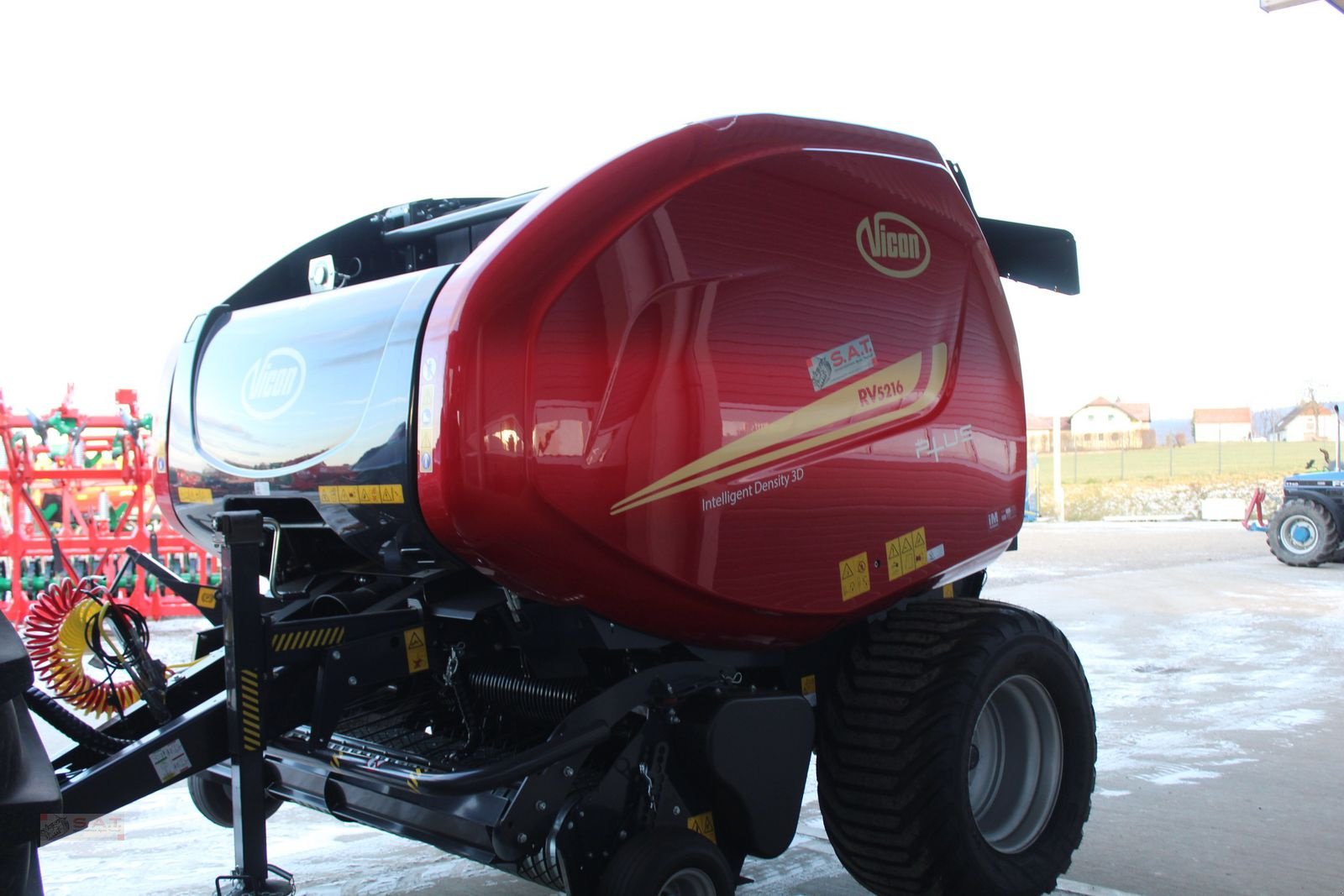 Rundballenpresse des Typs Vicon Rundballenpresse RV 5216-SC 25 Plus, Neumaschine in Eberschwang (Bild 10)