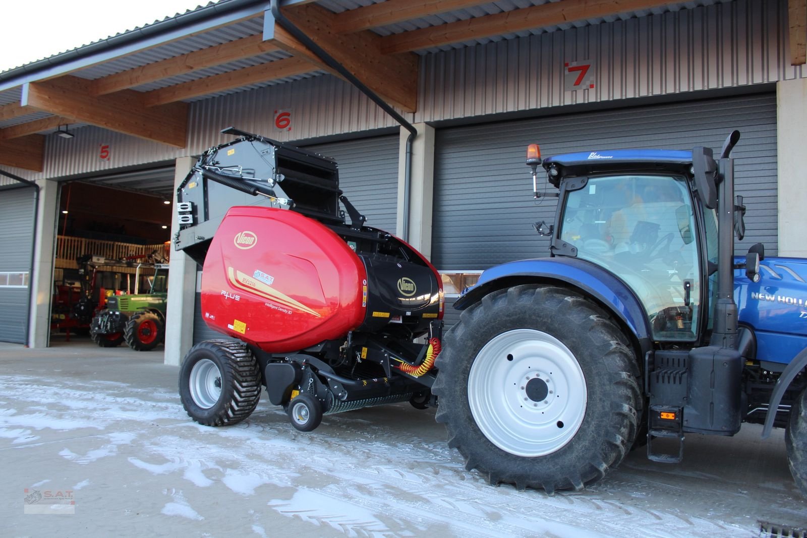 Rundballenpresse des Typs Vicon Rundballenpresse RV 5216-SC 25 Plus, Neumaschine in Eberschwang (Bild 20)