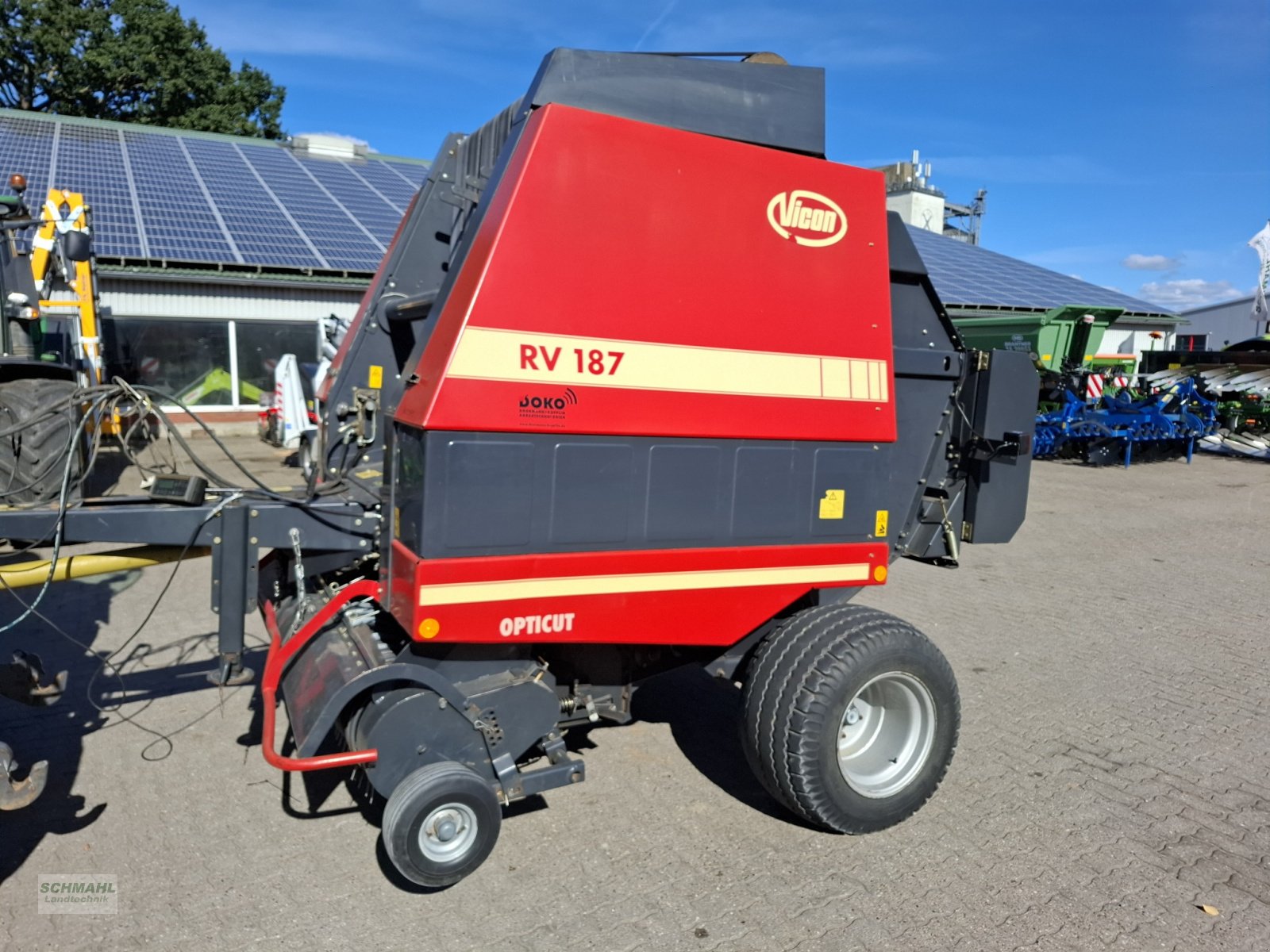 Rundballenpresse типа Vicon RV 187, Gebrauchtmaschine в Oldenburg in Holstein (Фотография 1)