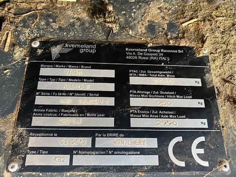 Rundballenpresse типа Vicon RV 4116 R, Gebrauchtmaschine в Muespach-le-Haut (Фотография 11)