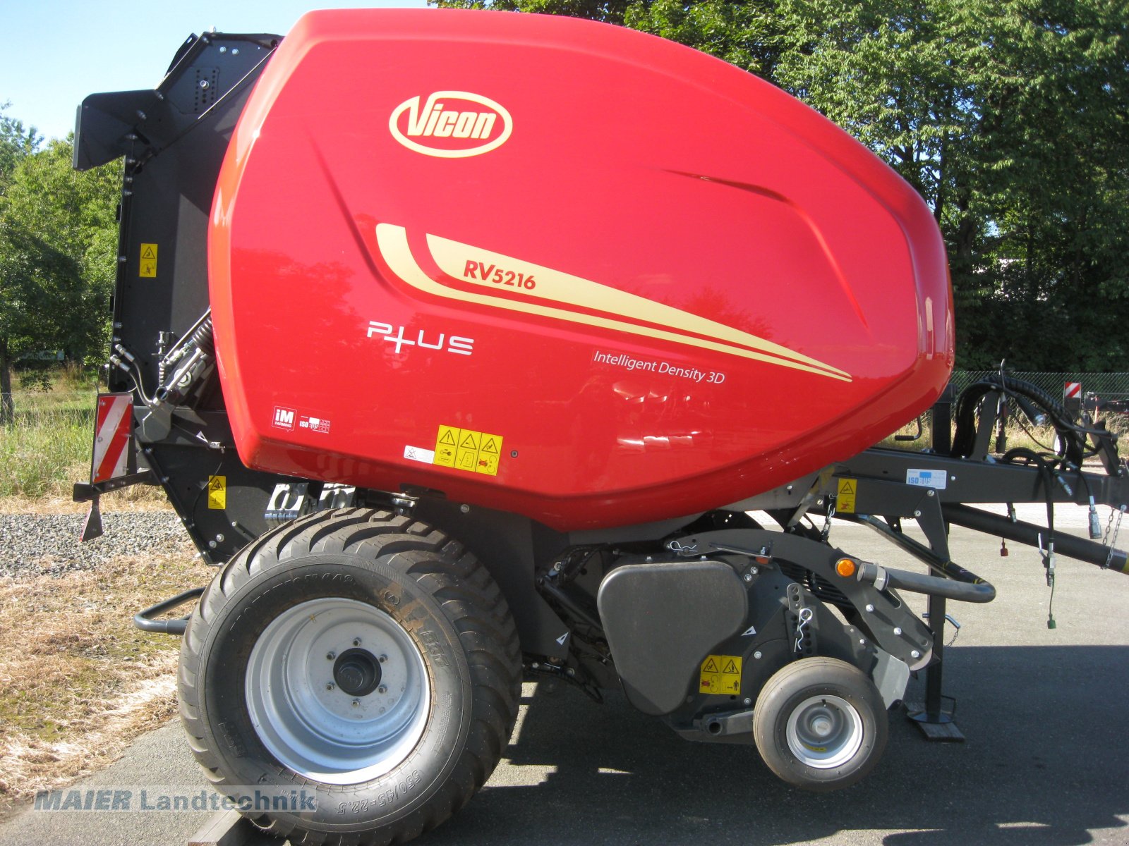 Rundballenpresse Türe ait Vicon RV 5216 SC 25, Gebrauchtmaschine içinde Dieterskirchen (resim 1)