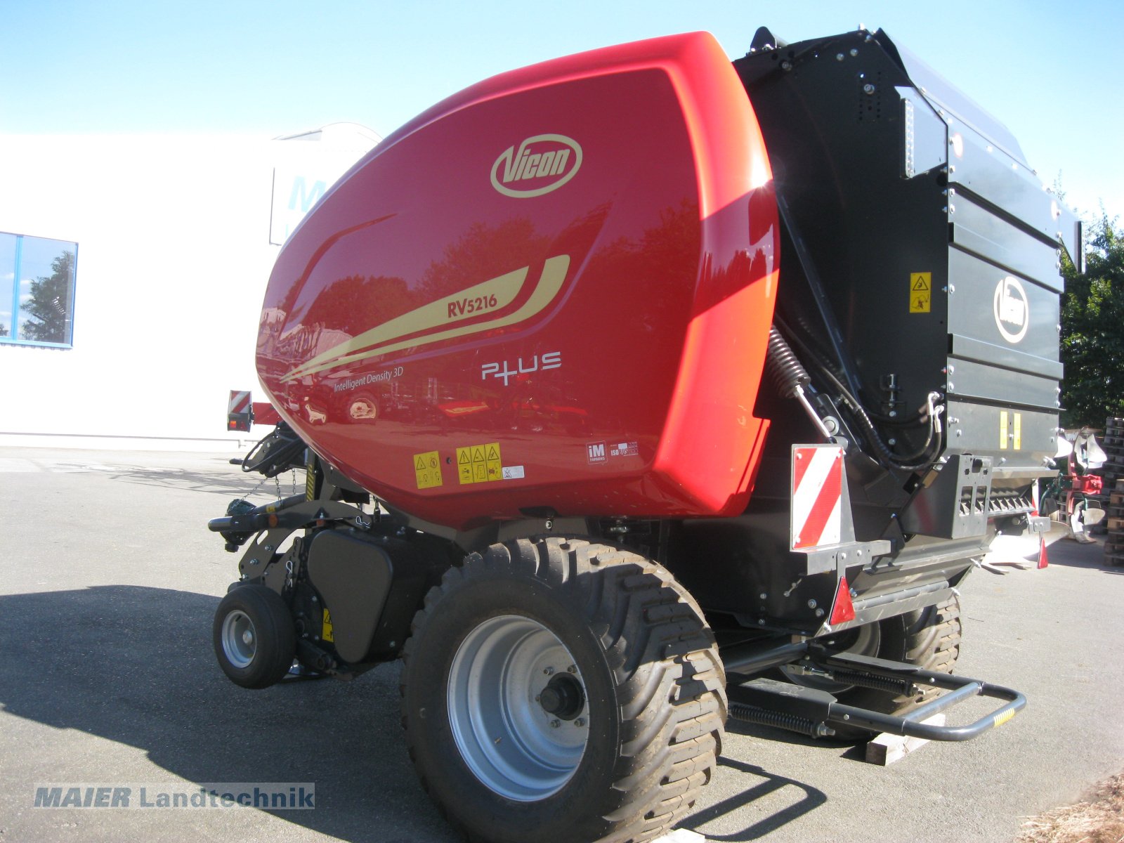 Rundballenpresse Türe ait Vicon RV 5216 SC 25, Gebrauchtmaschine içinde Dieterskirchen (resim 2)