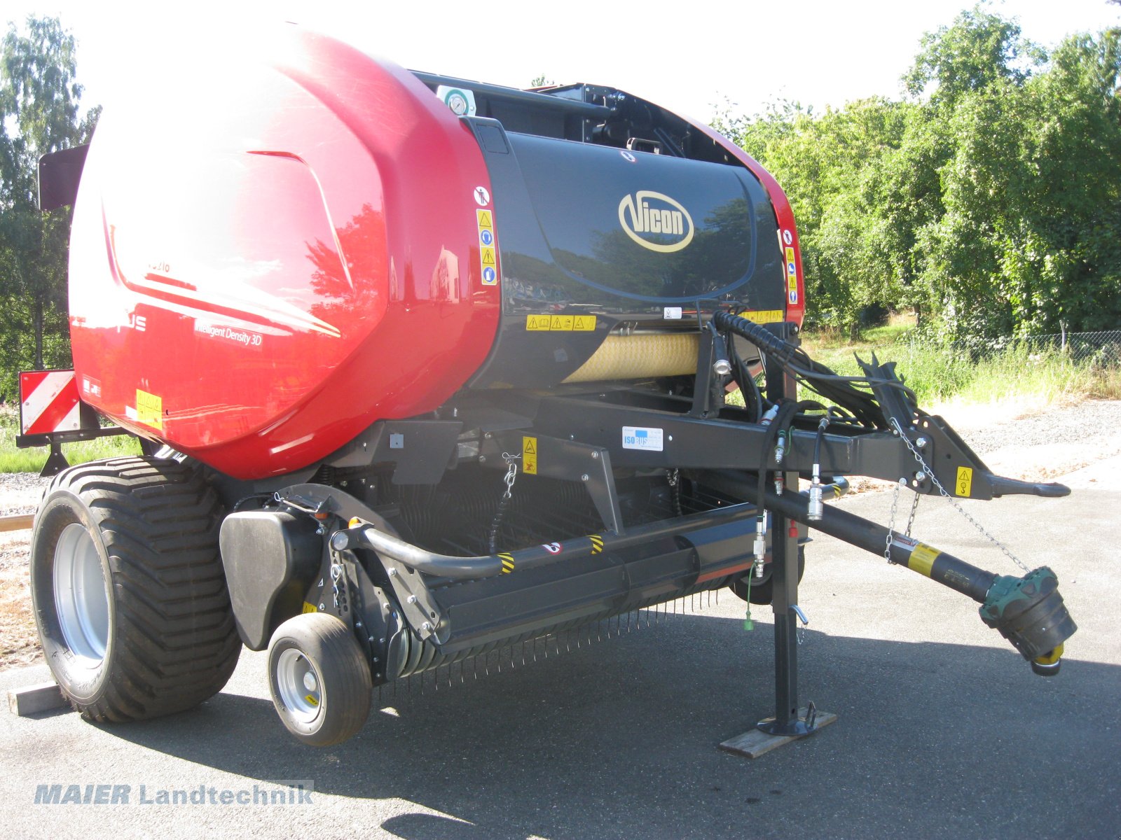 Rundballenpresse Türe ait Vicon RV 5216 SC 25, Gebrauchtmaschine içinde Dieterskirchen (resim 3)