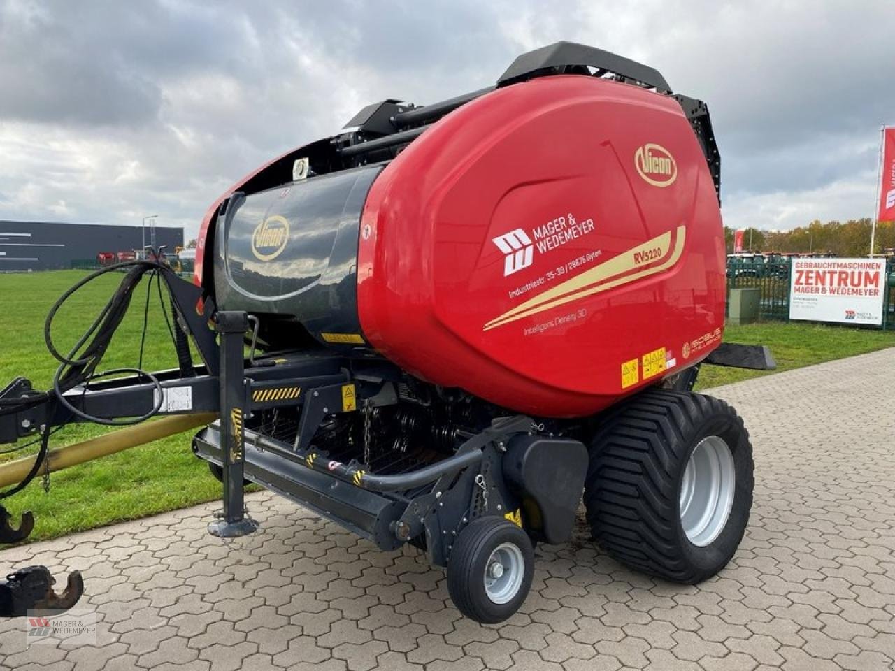 Rundballenpresse Türe ait Vicon RV 5220 SC14, Gebrauchtmaschine içinde Oyten (resim 1)