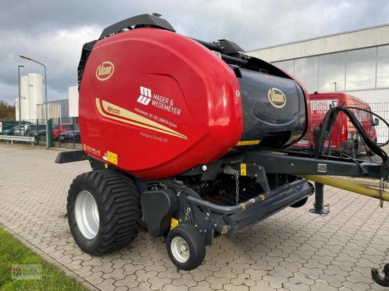 Rundballenpresse Türe ait Vicon RV 5220 SC14, Gebrauchtmaschine içinde Oyten (resim 5)