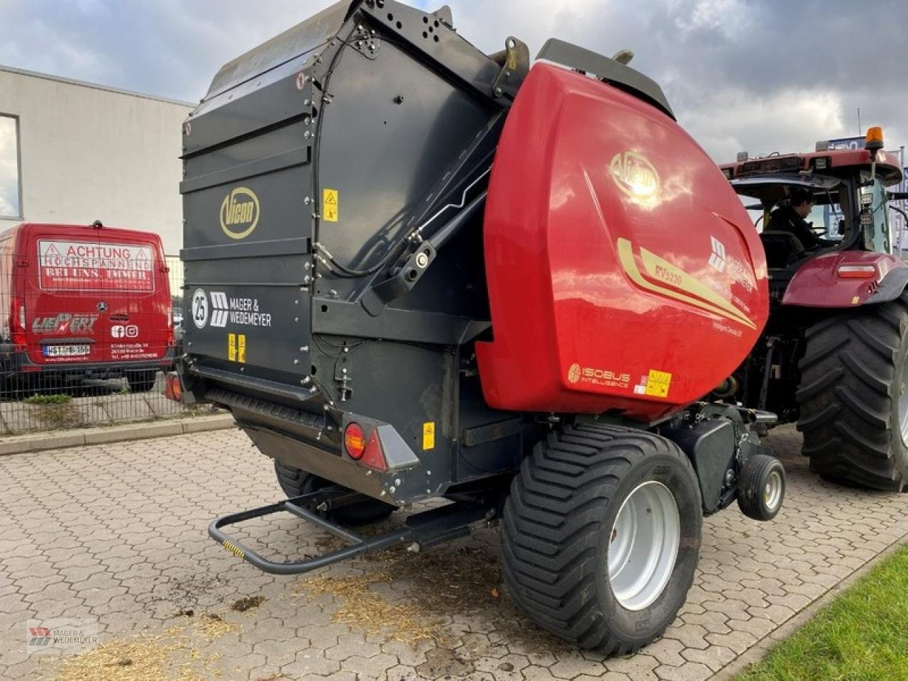 Rundballenpresse Türe ait Vicon RV 5220 SC14, Gebrauchtmaschine içinde Oyten (resim 6)