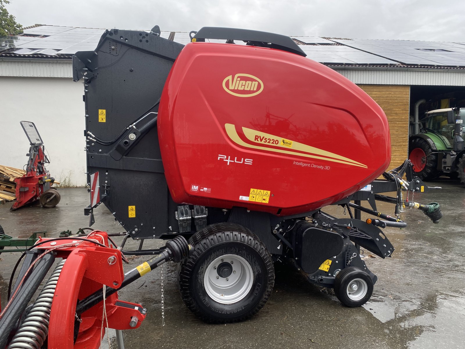 Rundballenpresse tip Vicon RV 5220, Gebrauchtmaschine in Hagenbüchach (Poză 1)