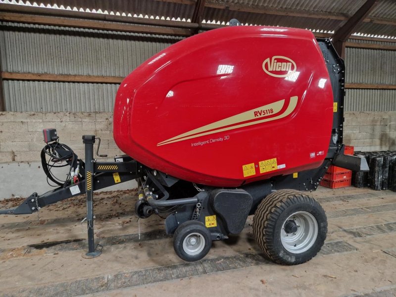Rundballenpresse типа Vicon RV5118 FT, Gebrauchtmaschine в Jelling (Фотография 1)