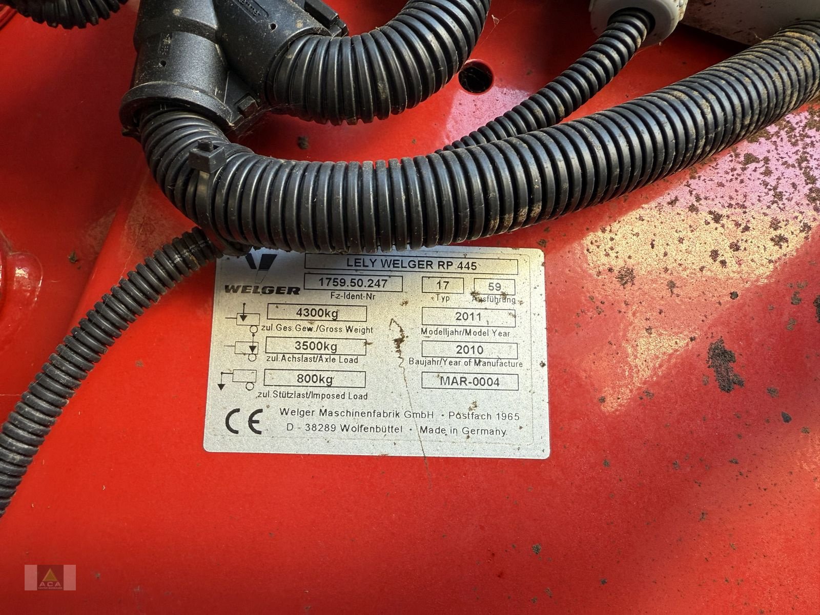 Rundballenpresse типа Welger LELY  RP 445, Gebrauchtmaschine в Markt Hartmannsdorf (Фотография 9)
