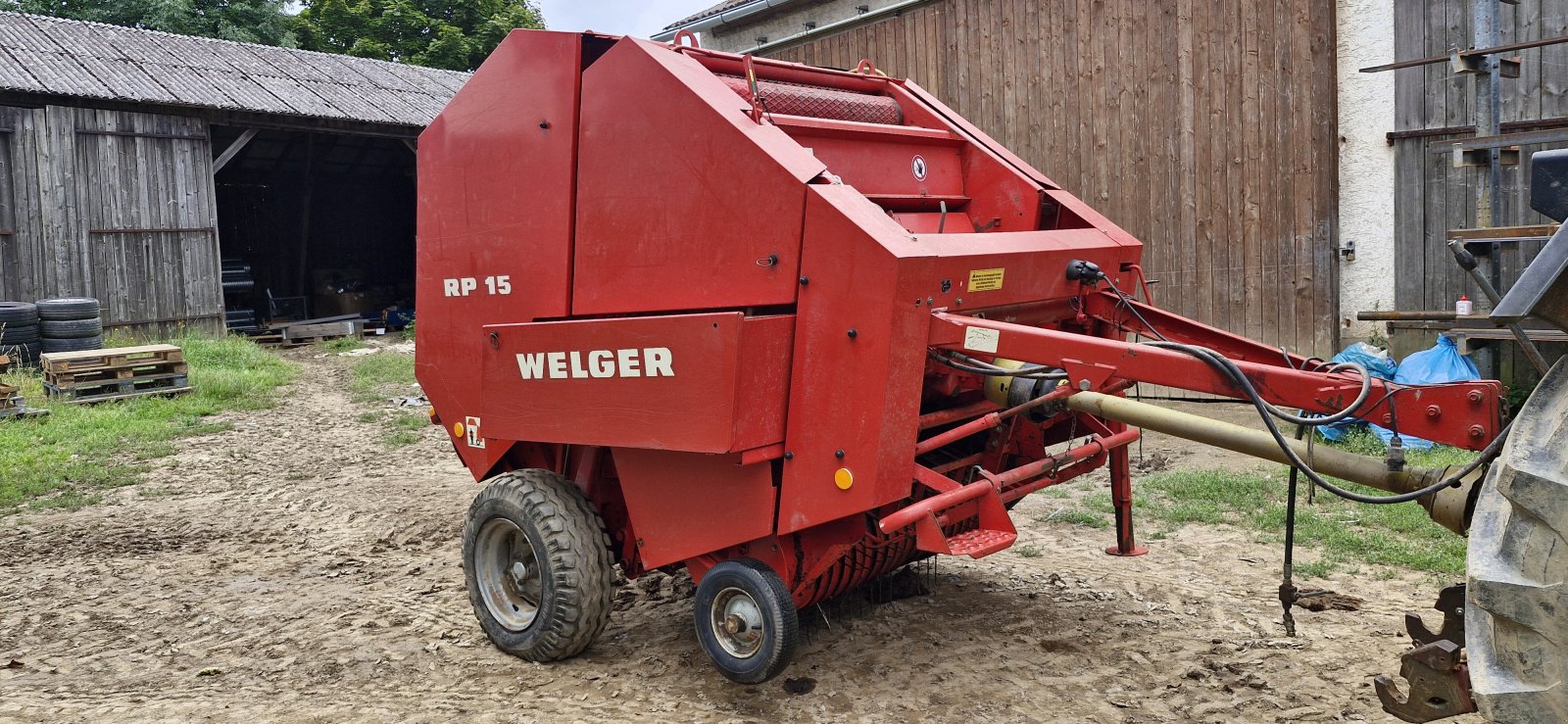 Rundballenpresse типа Welger RP 15, Gebrauchtmaschine в pfreimd (Фотография 1)