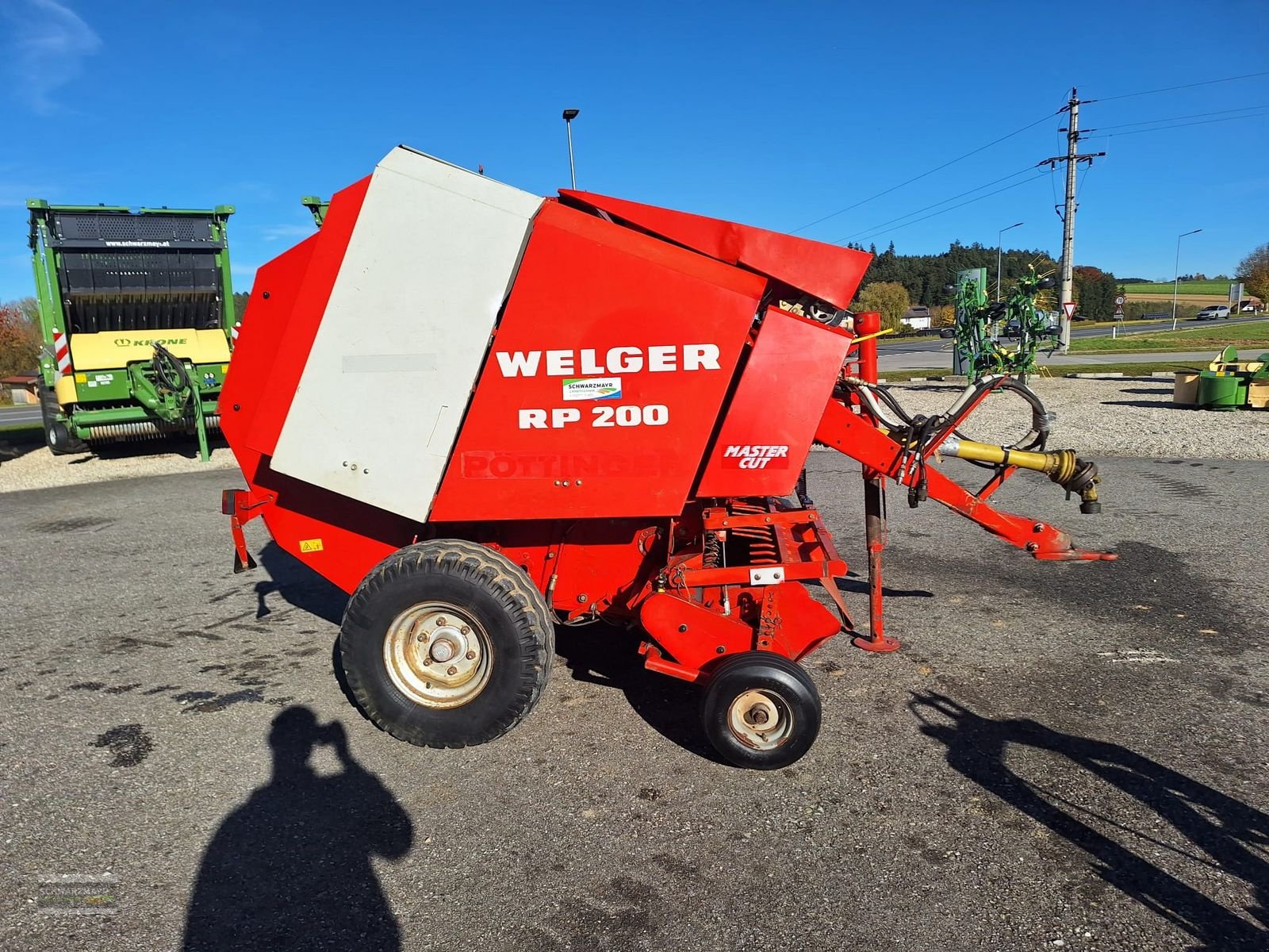 Rundballenpresse del tipo Welger RP 200, Gebrauchtmaschine en Gampern (Imagen 9)