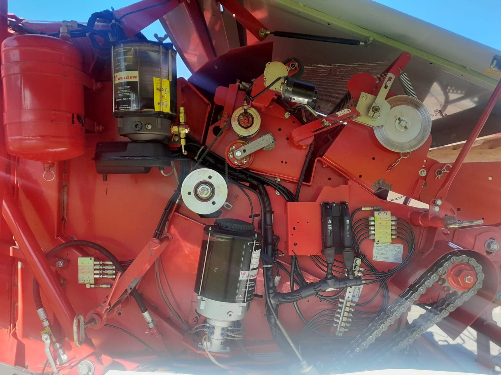Rundballenpresse Türe ait Welger RP 235 Profi, Gebrauchtmaschine içinde Hopfgarten (resim 6)