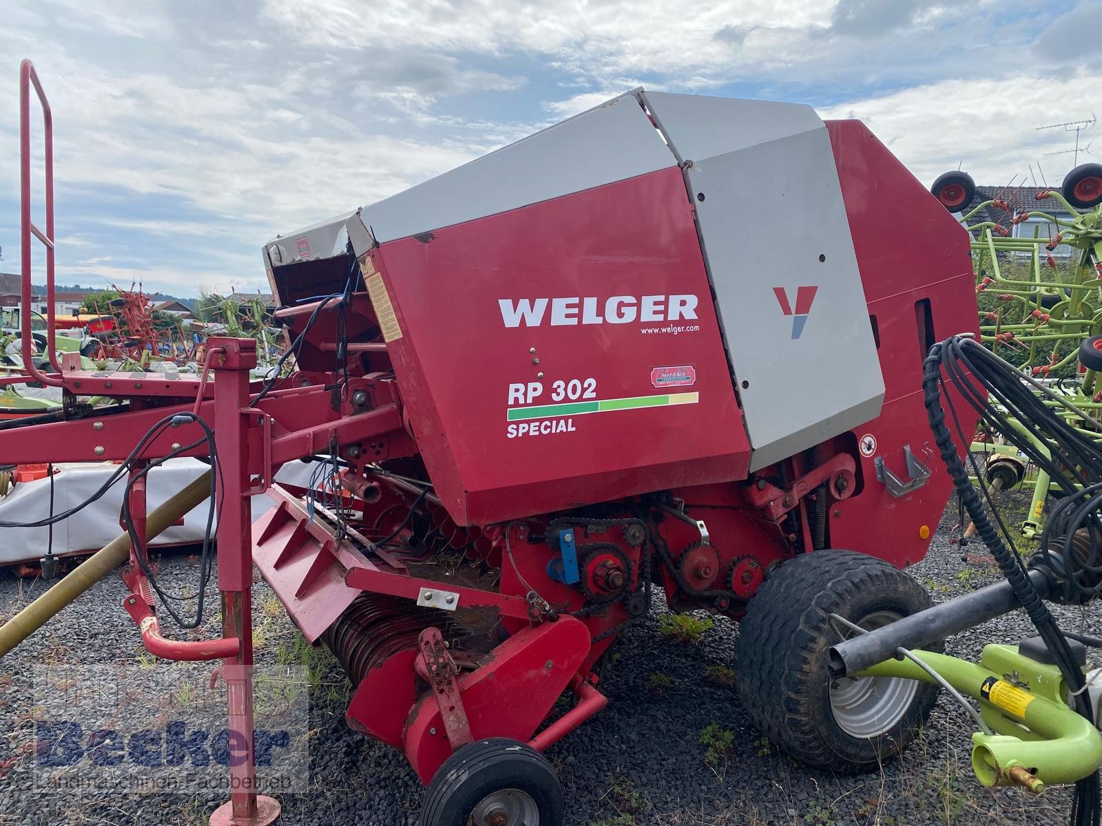 Rundballenpresse типа Welger RP 302 Special, Gebrauchtmaschine в Weimar-Niederwalgern (Фотография 5)