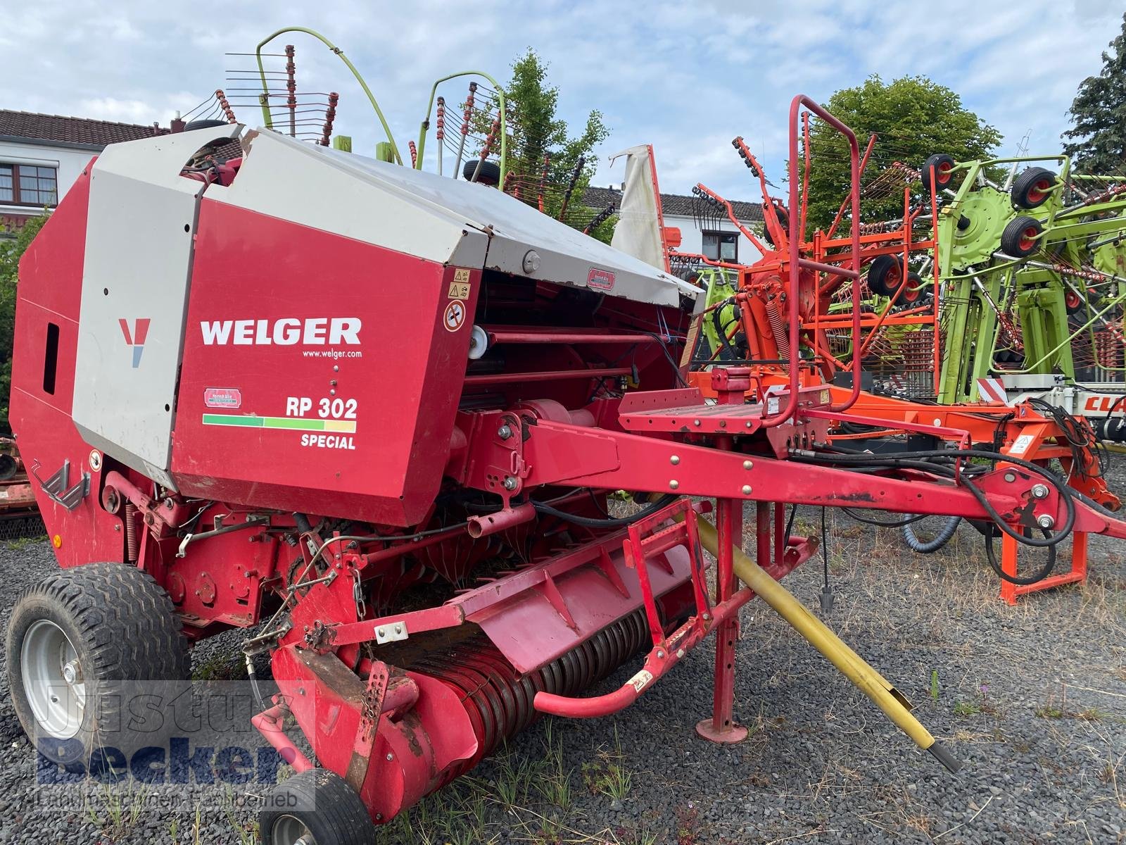 Rundballenpresse типа Welger RP 302 Special, Gebrauchtmaschine в Weimar-Niederwalgern (Фотография 8)