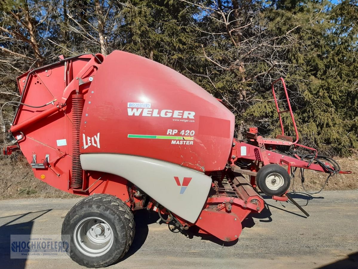 Rundballenpresse типа Welger RP 420 Master, Gebrauchtmaschine в Wies (Фотография 10)