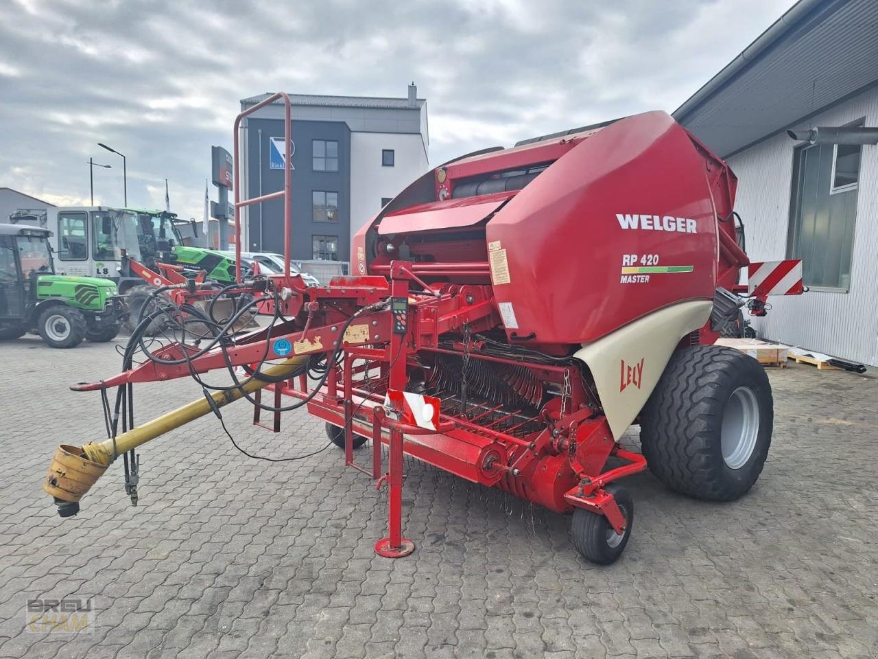 Rundballenpresse Türe ait Welger RP 420, Gebrauchtmaschine içinde Cham (resim 2)