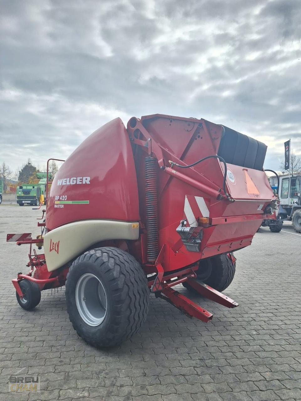 Rundballenpresse Türe ait Welger RP 420, Gebrauchtmaschine içinde Cham (resim 4)