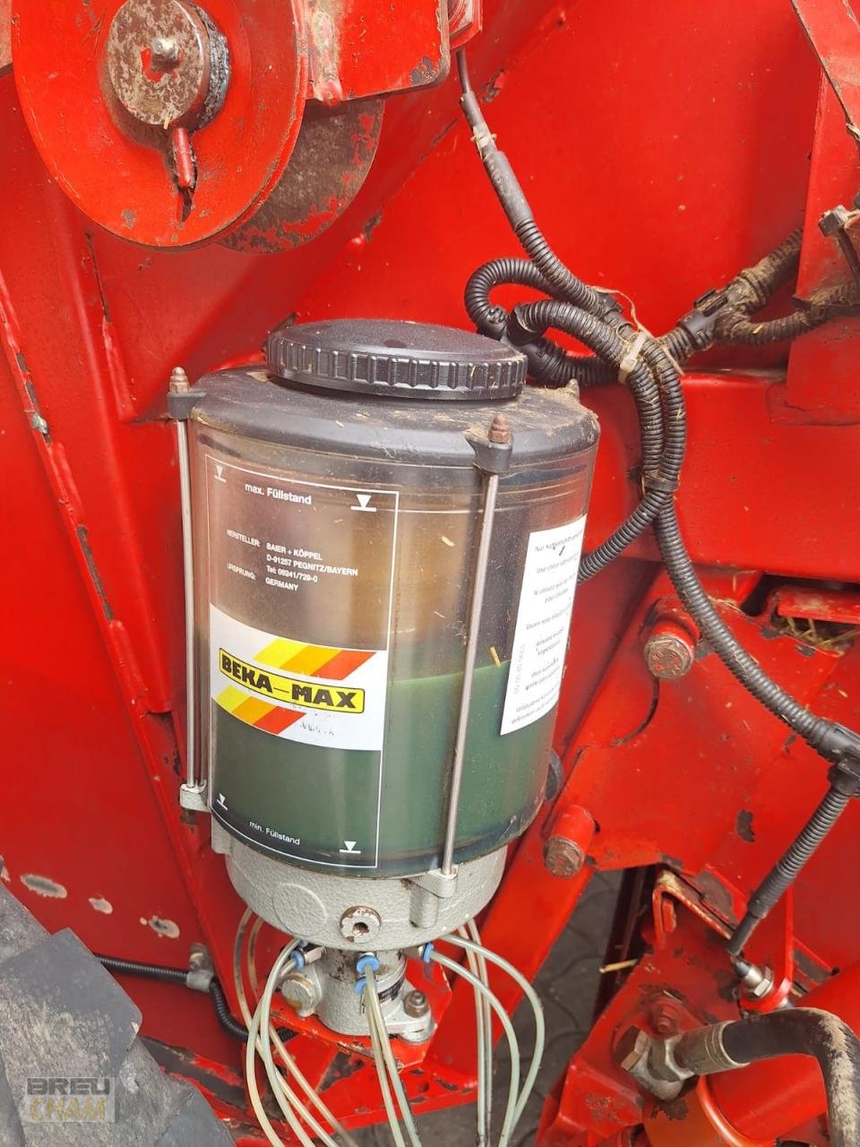 Rundballenpresse Türe ait Welger RP 420, Gebrauchtmaschine içinde Cham (resim 7)