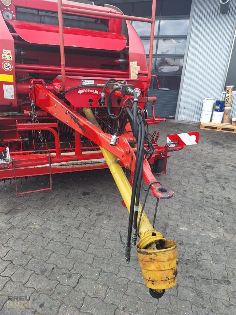 Rundballenpresse Türe ait Welger RP 420, Gebrauchtmaschine içinde Cham (resim 9)