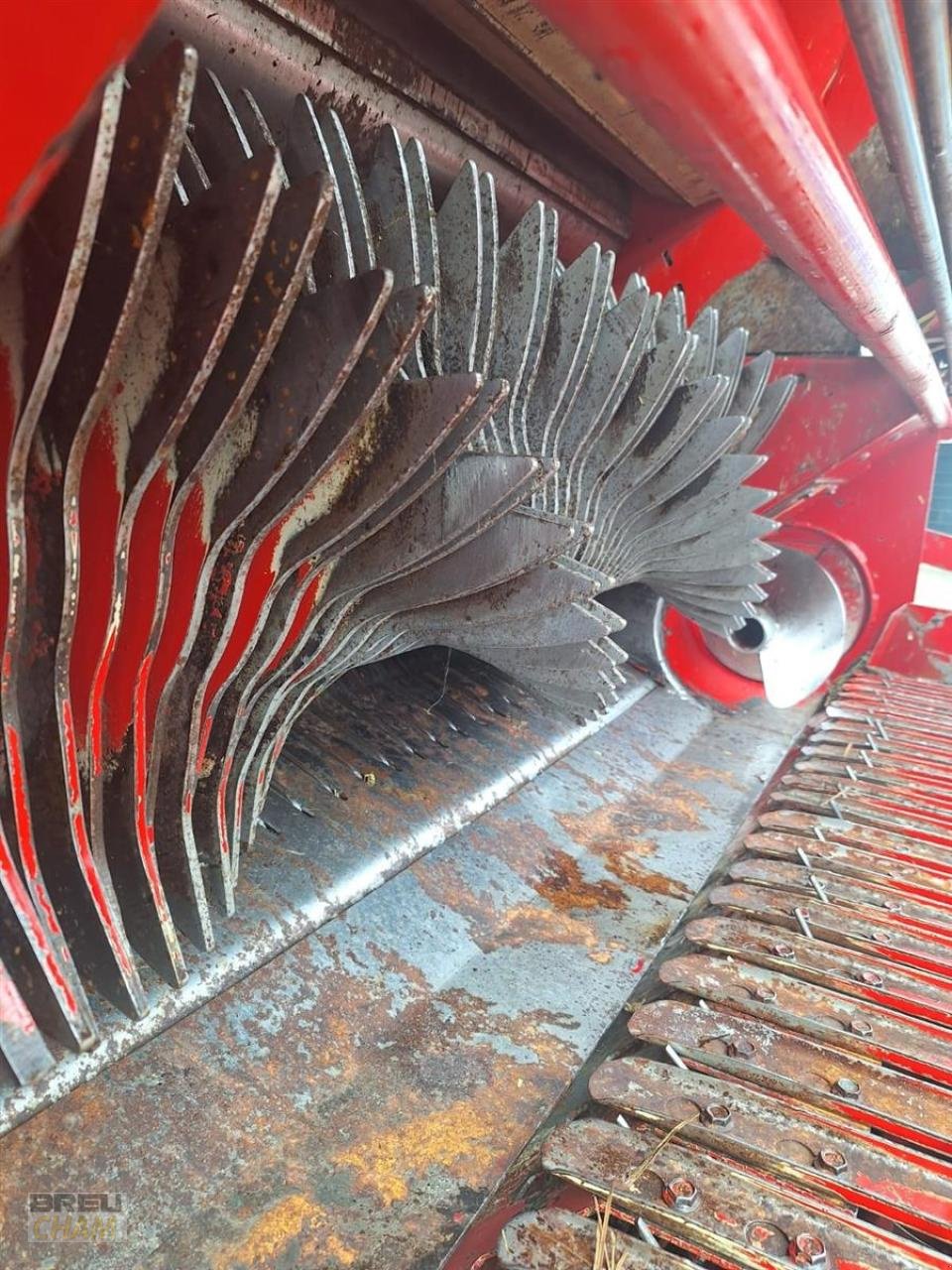 Rundballenpresse Türe ait Welger RP 420, Gebrauchtmaschine içinde Cham (resim 12)