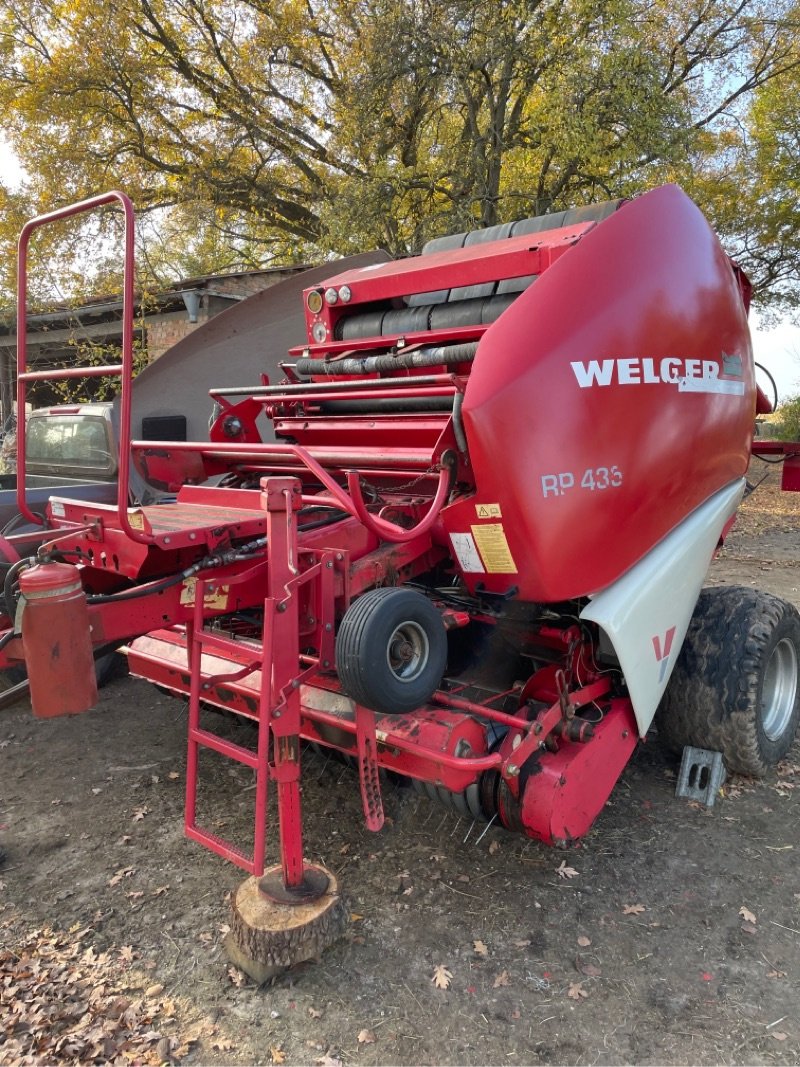 Rundballenpresse типа Welger RP 435, Gebrauchtmaschine в Plau am See / OT Klebe (Фотография 1)