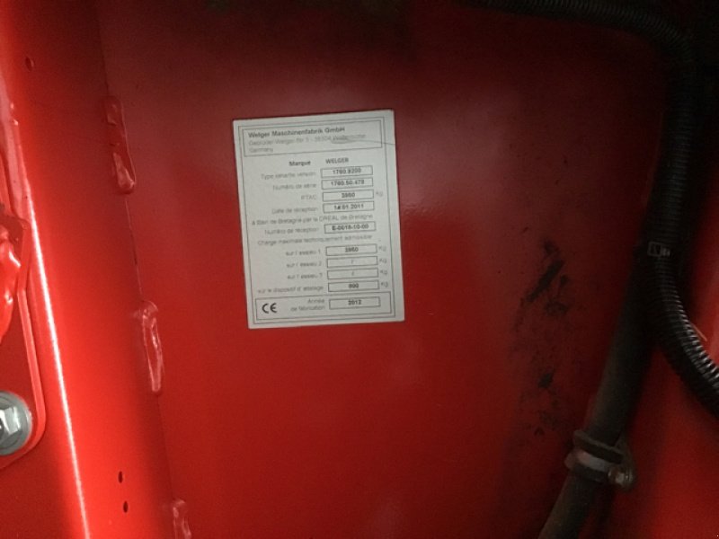 Rundballenpresse typu Welger Rp415, Gebrauchtmaschine v PUSEY (Obrázek 7)