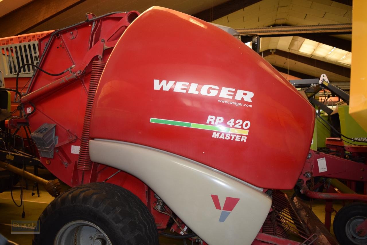 Rundballenpresse типа Welger RP420 Master, Gebrauchtmaschine в Oyten (Фотография 2)