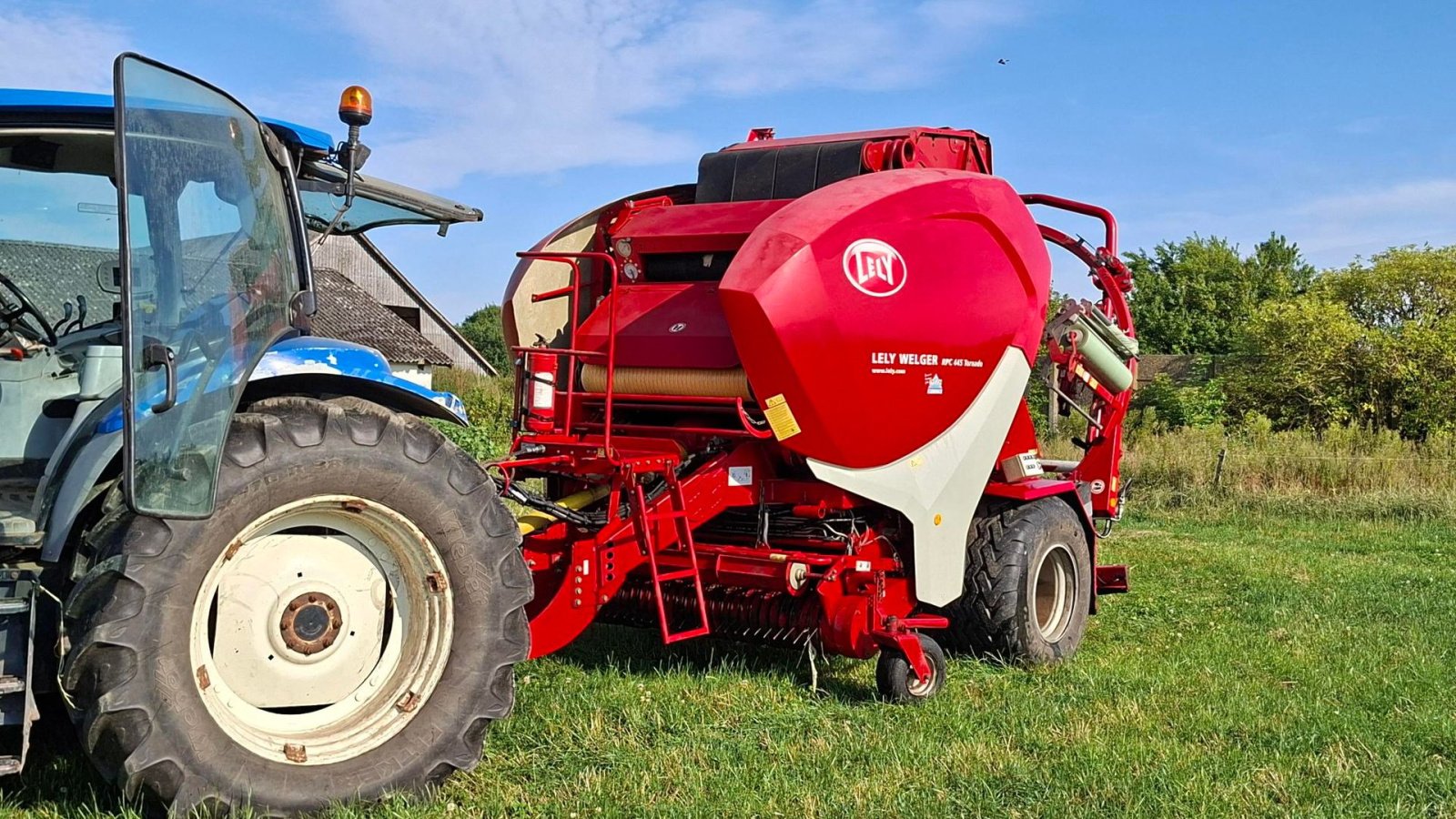 Rundballenpresse типа Welger Tornado 445, Gebrauchtmaschine в Egtved (Фотография 5)