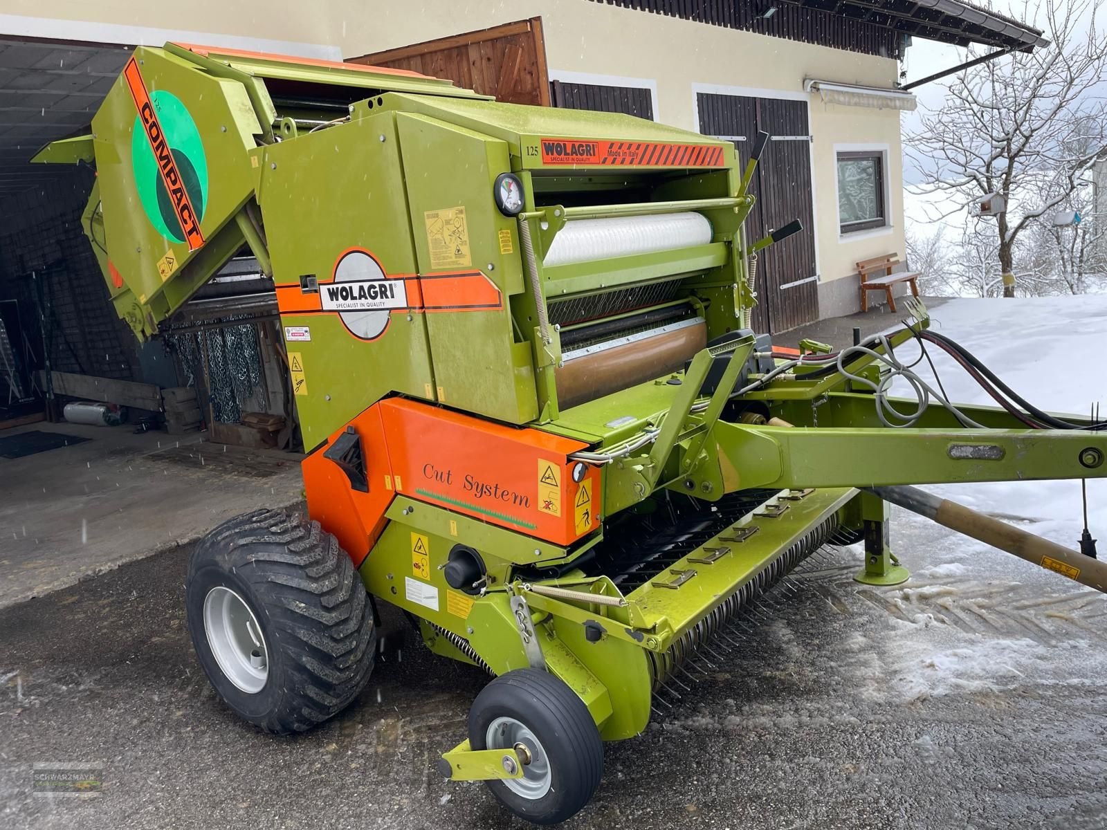 Rundballenpresse tip Wolagri Compact 125 Cut System, Gebrauchtmaschine in Gampern (Poză 12)