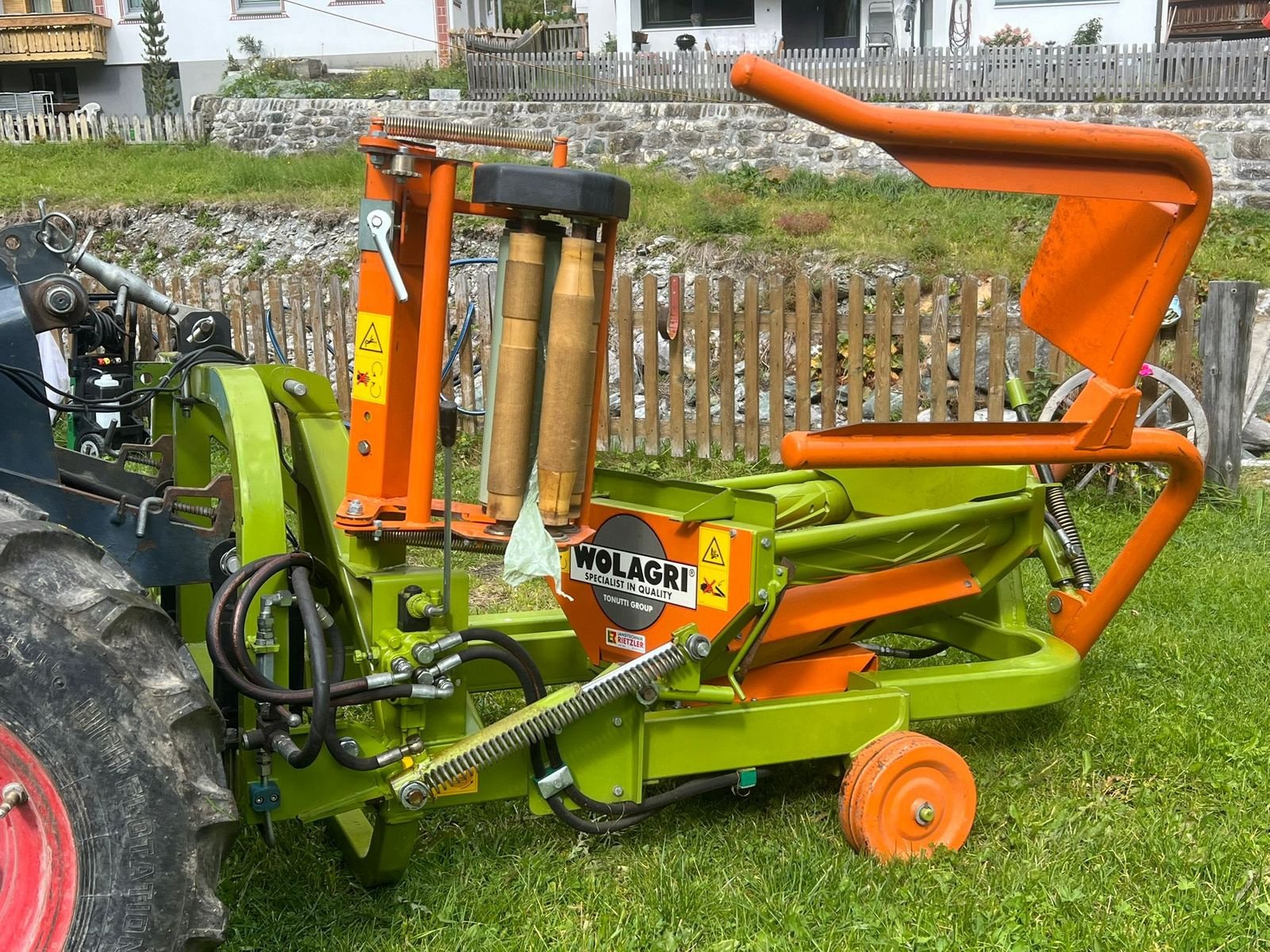Rundballenpresse του τύπου Wolagri Sonstiges, Gebrauchtmaschine σε Ried im Oberinntal (Φωτογραφία 10)