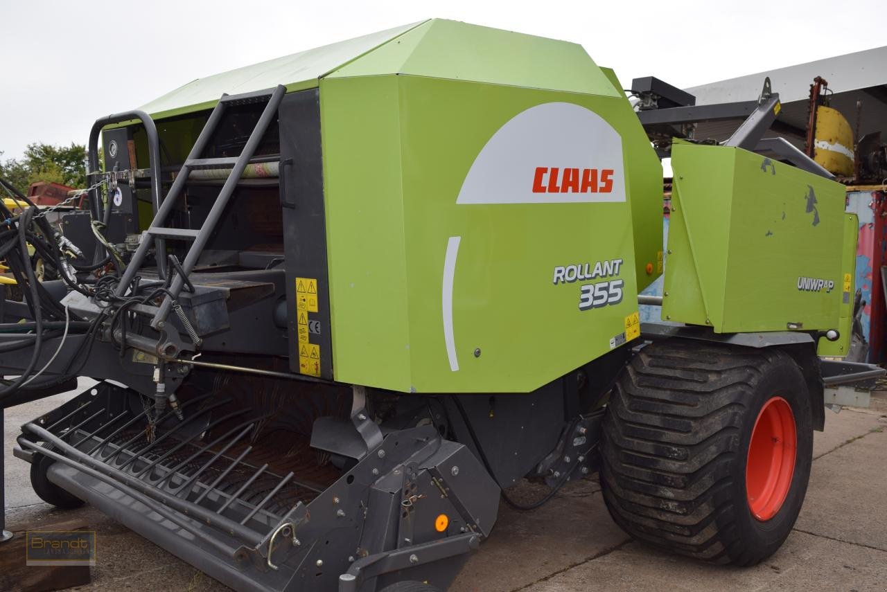 Rundballenwickelgerät des Typs CLAAS Rollant 355 RC Uniwrap, Gebrauchtmaschine in Oyten (Bild 2)