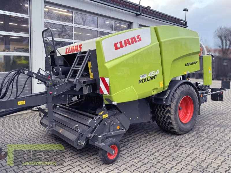 Rundballenwickelgerät of the type CLAAS ROLLANT 454 UNIWRAP PRO, Gebrauchtmaschine in Homberg (Ohm) - Maulbach (Picture 1)
