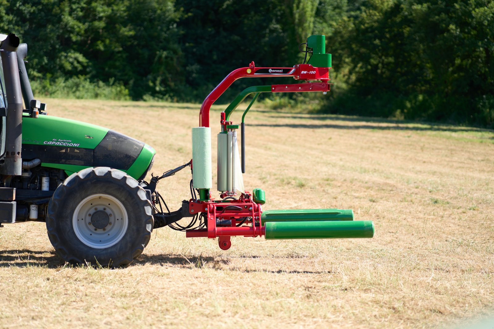 Rundballenwickelgerät του τύπου Enorossi BW100, Neumaschine σε Hemau (Φωτογραφία 2)