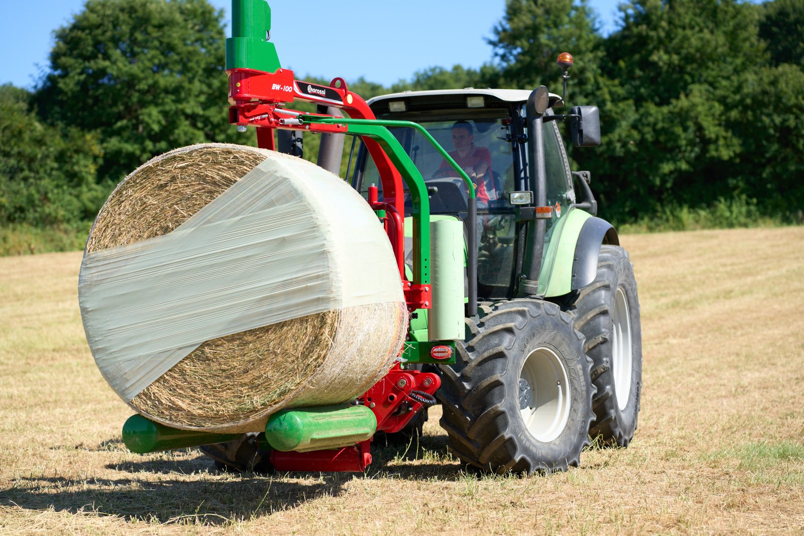 Rundballenwickelgerät του τύπου Enorossi BW100, Neumaschine σε Hemau (Φωτογραφία 4)