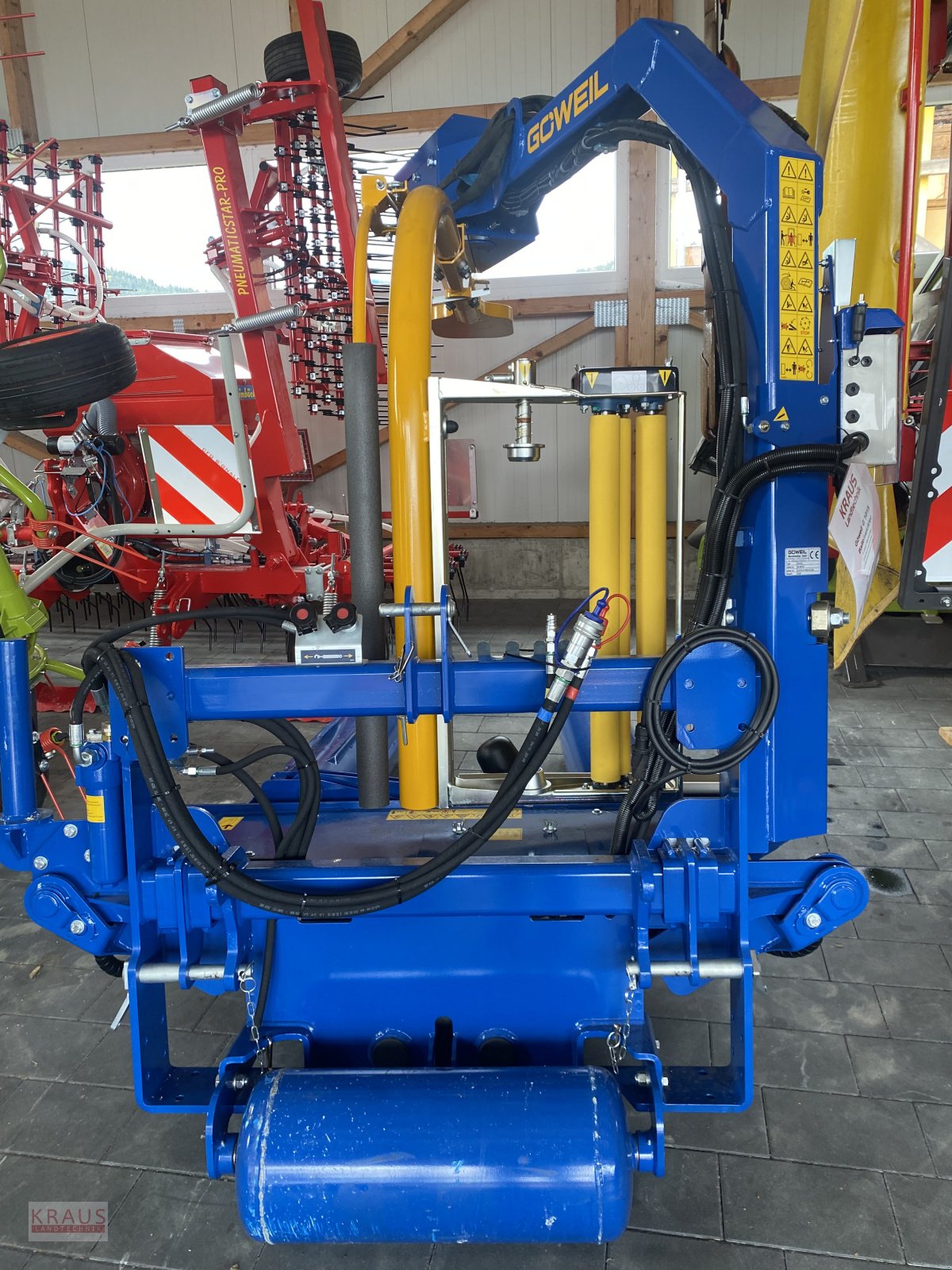 Rundballenwickelgerät des Typs Göweil G1015, Neumaschine in Geiersthal (Bild 3)