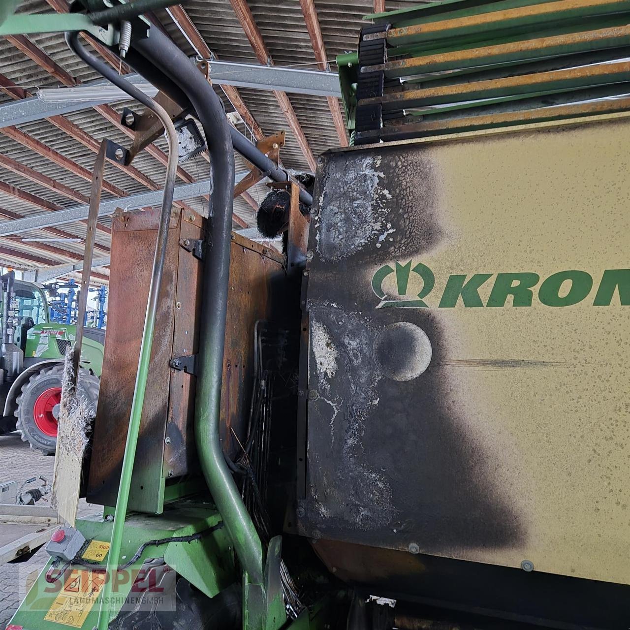 Rundballenwickelgerät tipa Krone COMPRIMA CF 155 XC BRANDSCHADEN, Gebrauchtmaschine u Groß-Umstadt (Slika 5)