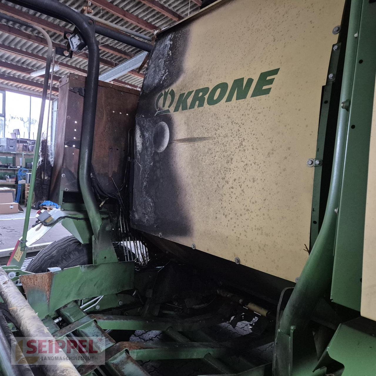 Rundballenwickelgerät tipa Krone COMPRIMA CF 155 XC BRANDSCHADEN, Gebrauchtmaschine u Groß-Umstadt (Slika 13)