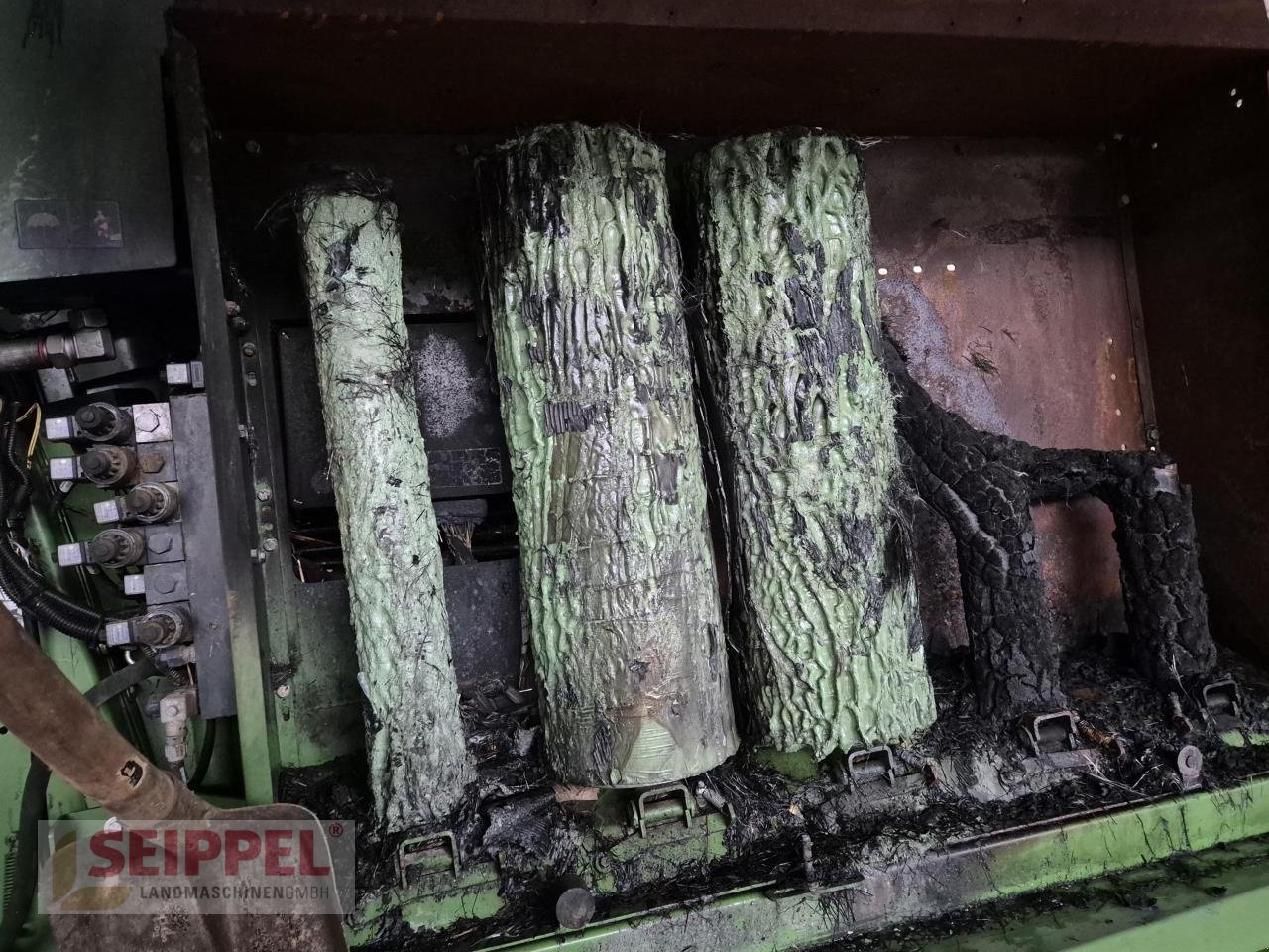 Rundballenwickelgerät del tipo Krone COMPRIMA CF 155 XC BRANDSCHADEN, Gebrauchtmaschine In Groß-Umstadt (Immagine 20)